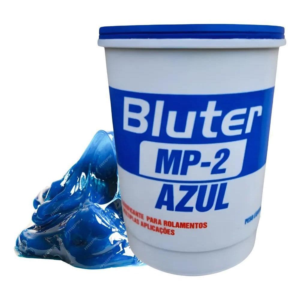 Graxa Azul Mp2 Especial Para Betoneiras Pote 1 Kg