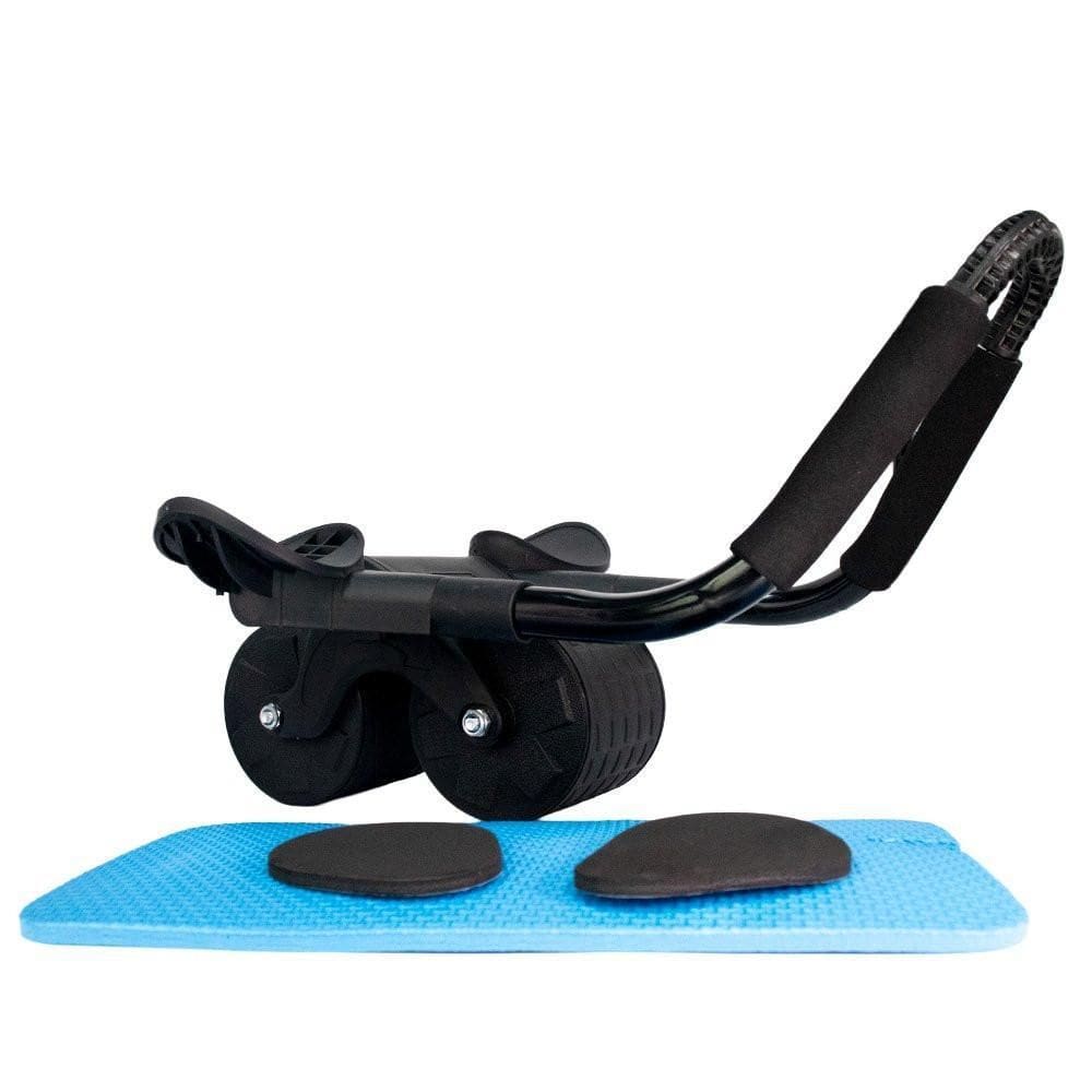Rolo Roda Dupla Abdominal Apoio Para Cotovelos -