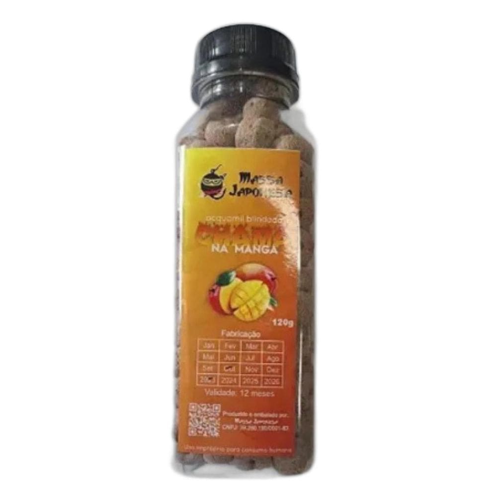 Ração Furadinha Massa Japonesa Chama Na Manga 125G