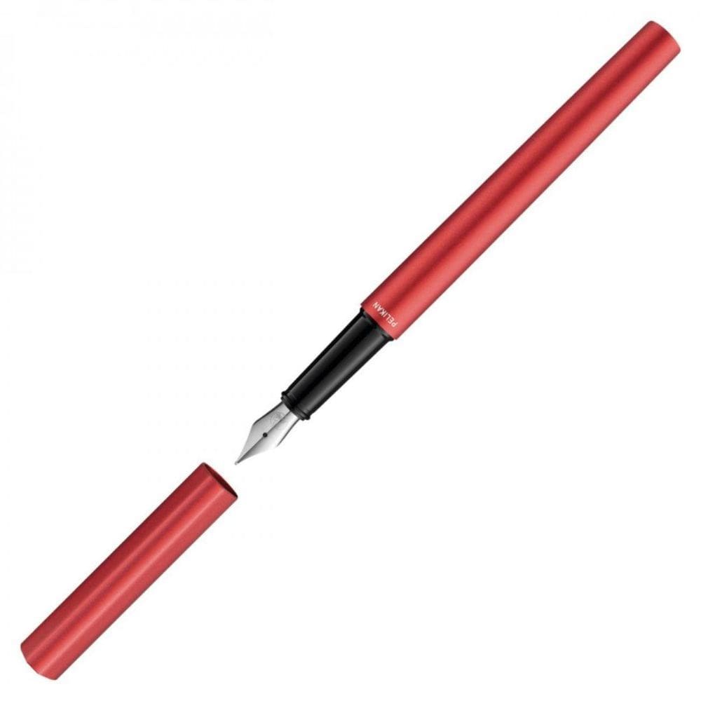 Caneta Tinteiro Pelikan Ineo Fiery Red