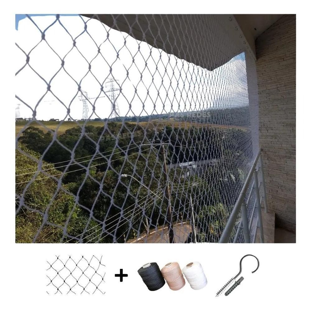 Tela De Proteção Para Janelas Gato Criança 1,20 X Prata