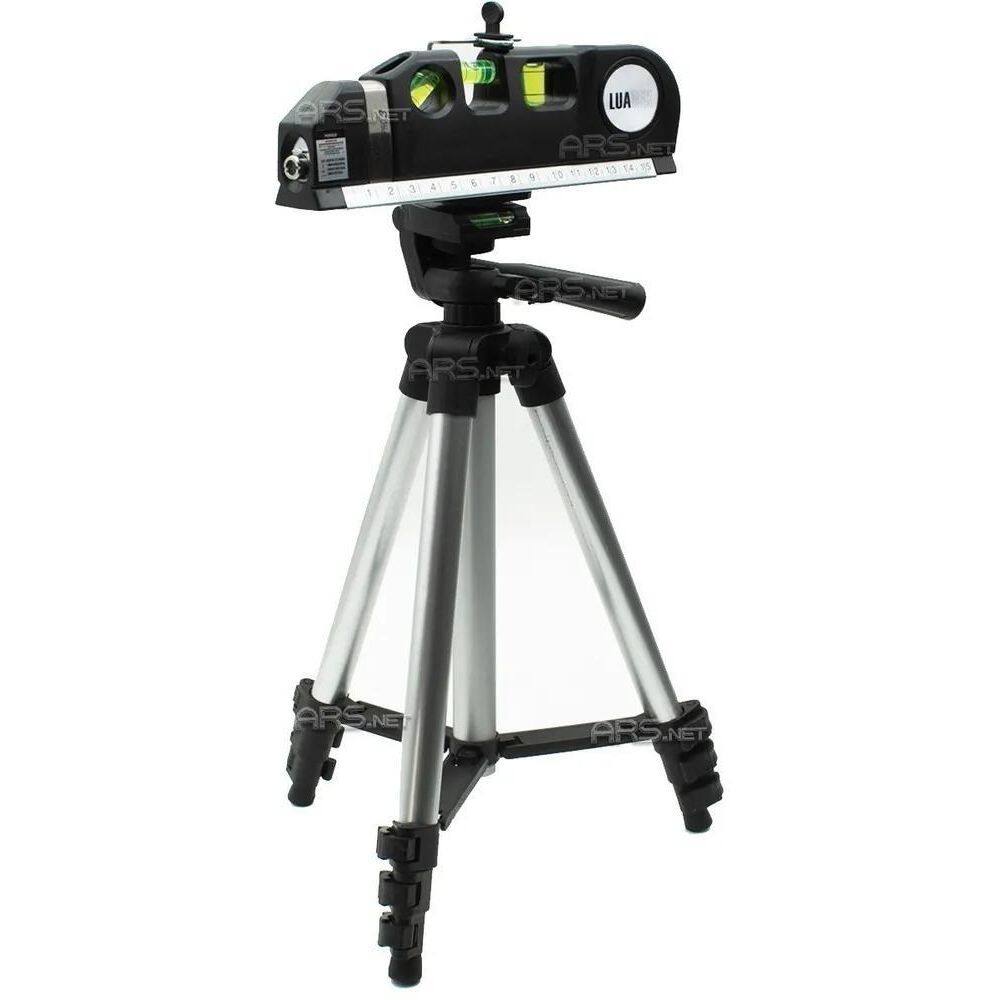 Nível Laser Trena Régua Nível Bolha Nivelador Com Tripe