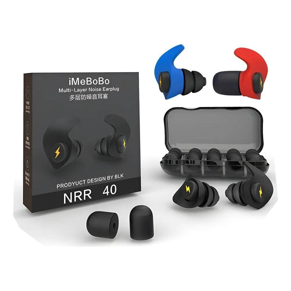 Tampão De Ouvido Protetor Auricular Dormir Contra Ronco