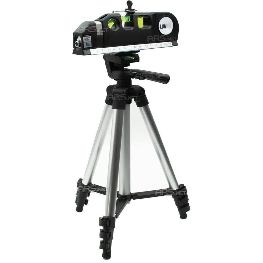 Nível Laser Trena Régua Nível Bolha Nivelador Com Tripe