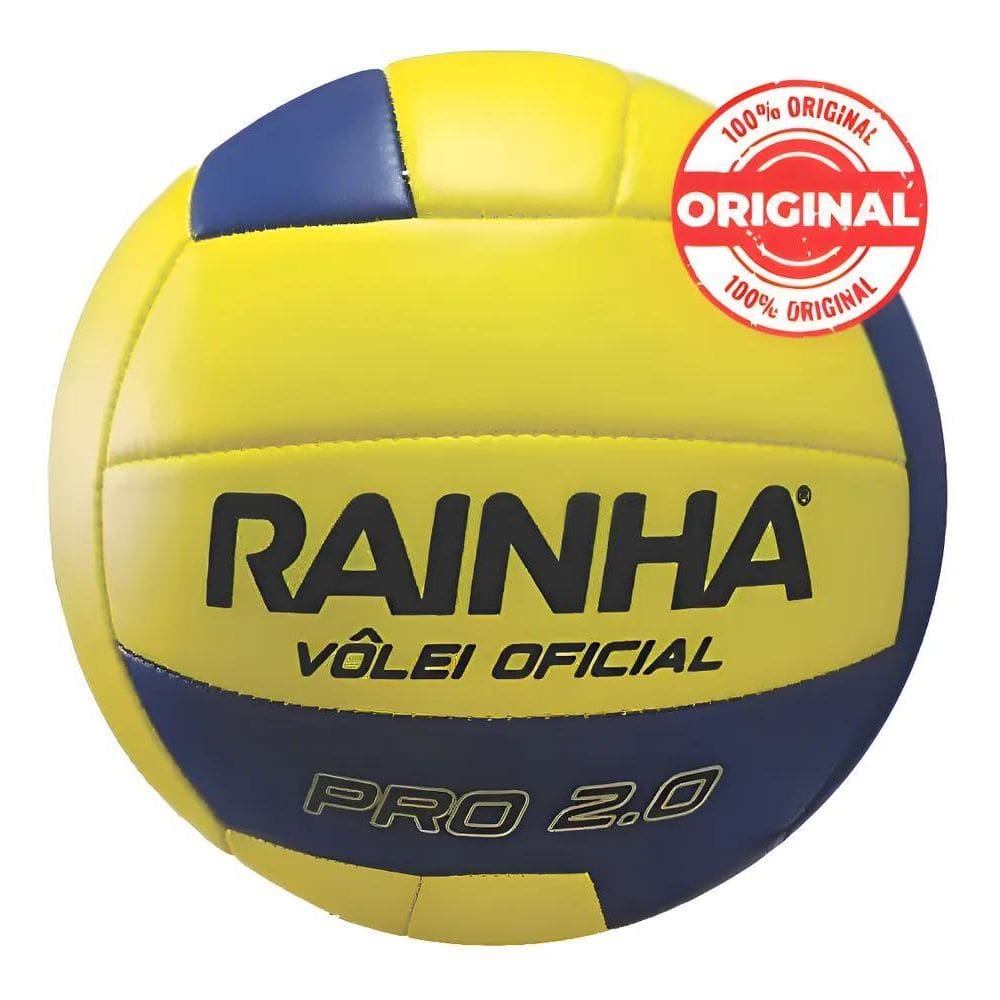 Bola De Vôlei Pro 2.0 Amarela Oficial Para Quad