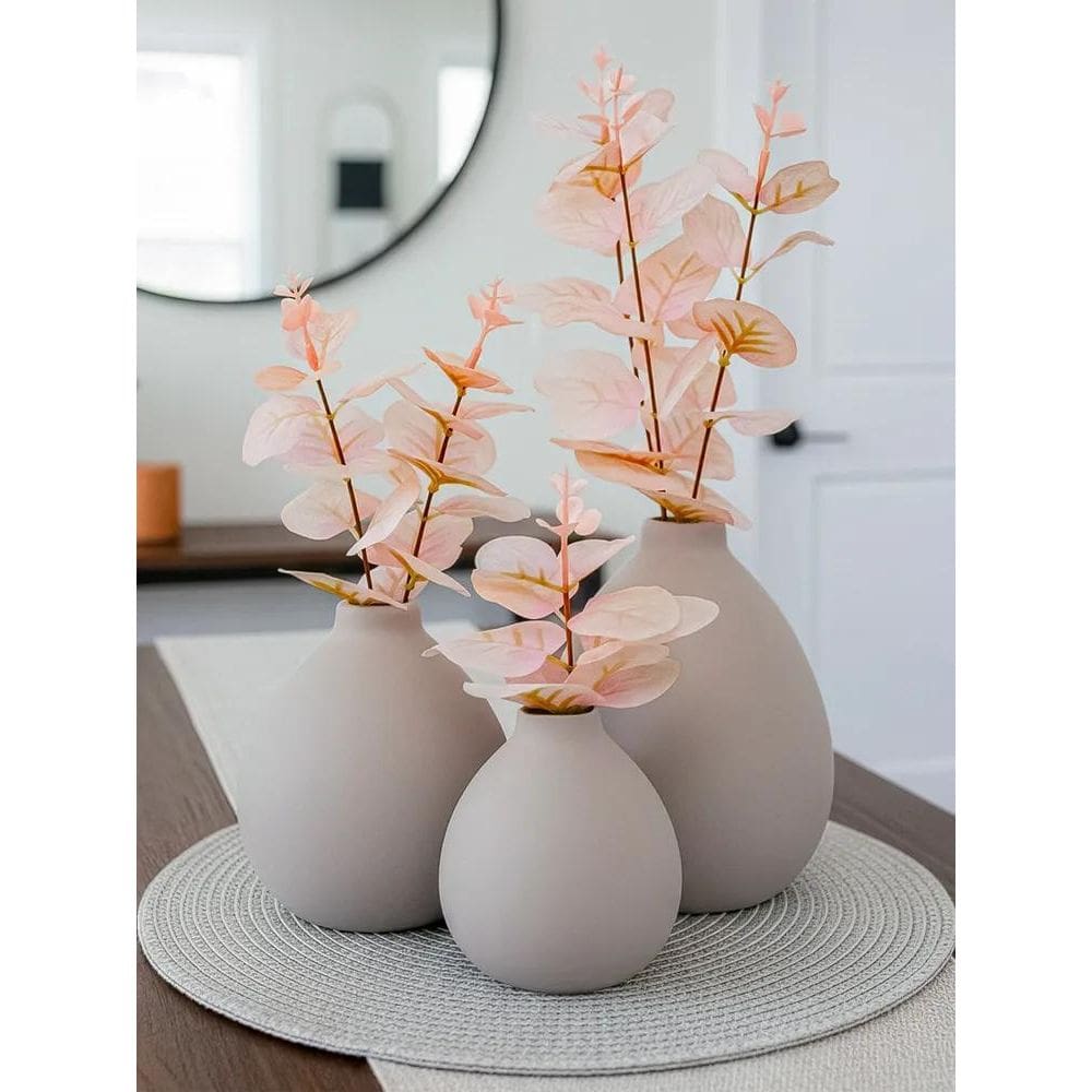 Flores Artificiais Arranjo Para Mesa De Jantar Flor Off Whi