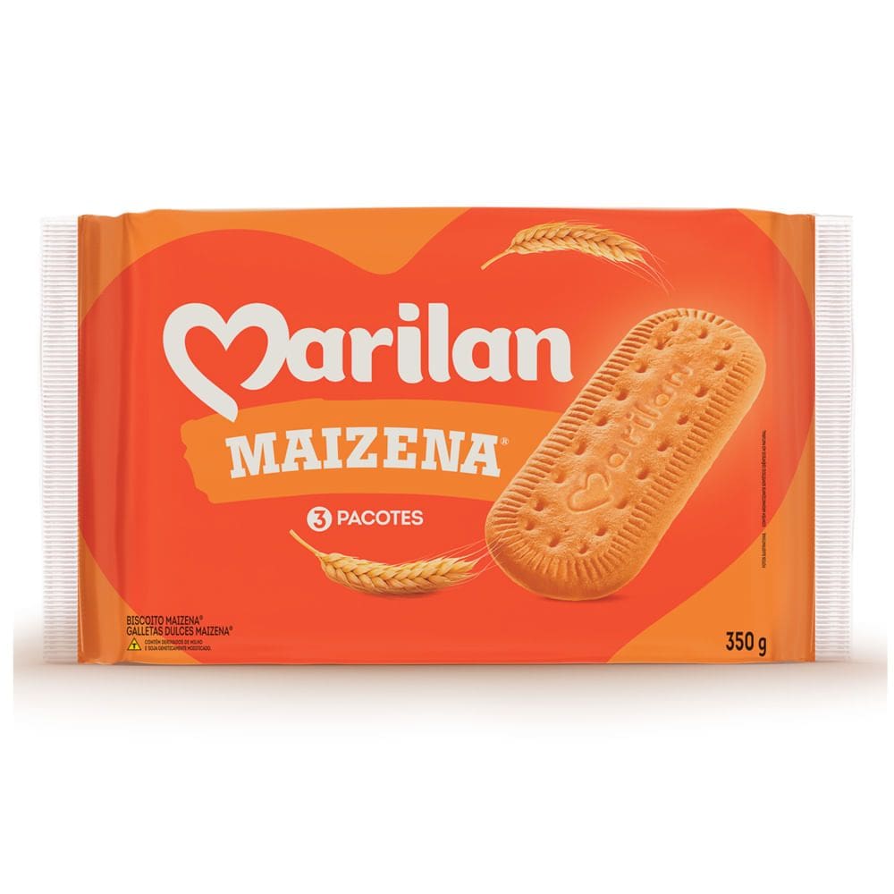 Biscoito Maizena Marilan 350g