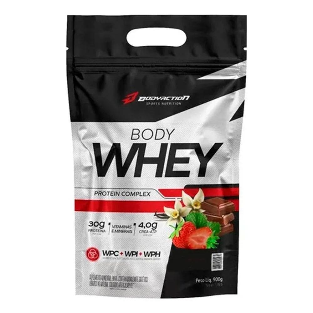 2X Body Whey 900G Refil - Bodyaction - Protein Complex Sabor