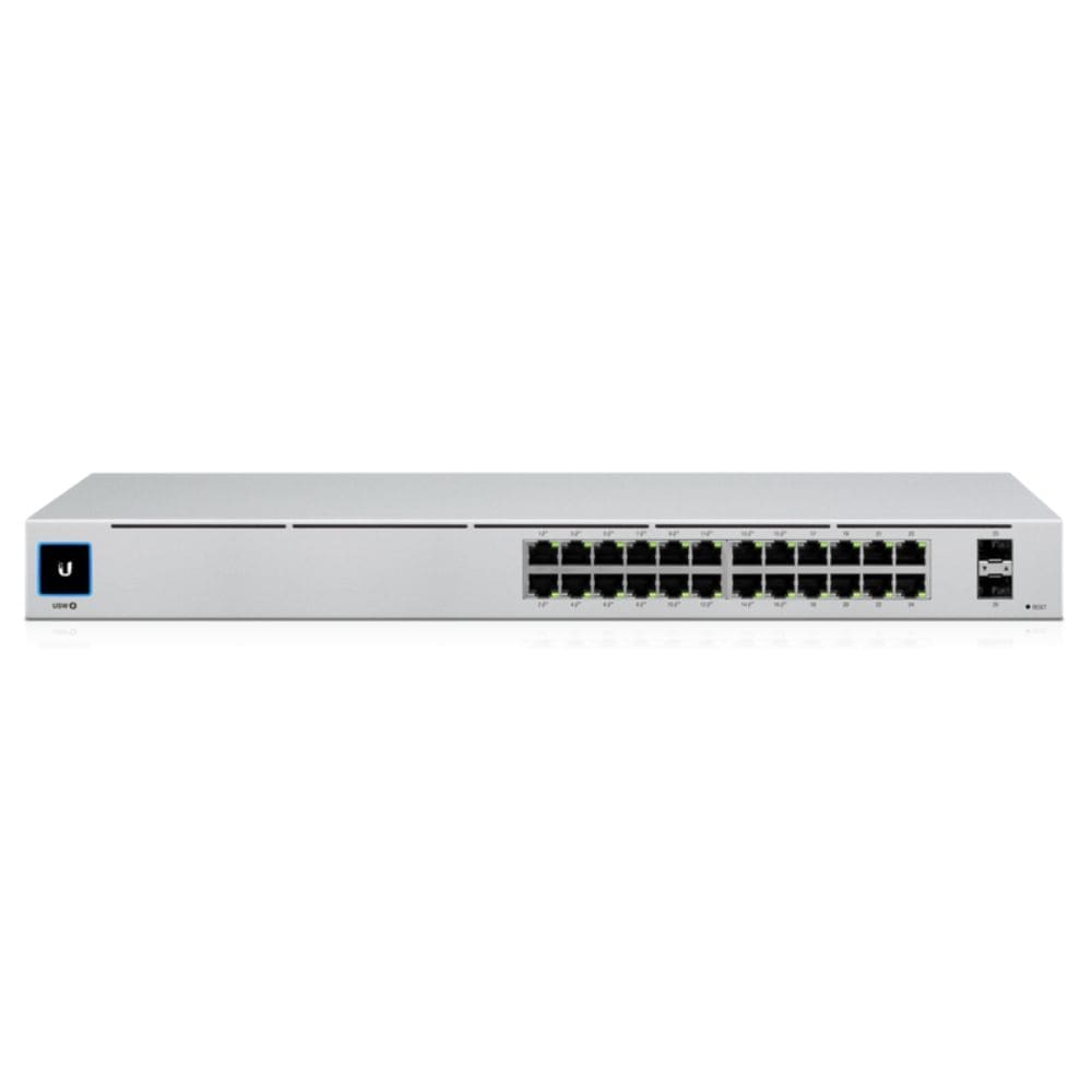 Switch Ubiquiti UniFi Gen2 24 Portas GbE 10/100/1000 Mbps + 2 Portas 1G SFP Layer 2 - USW-24