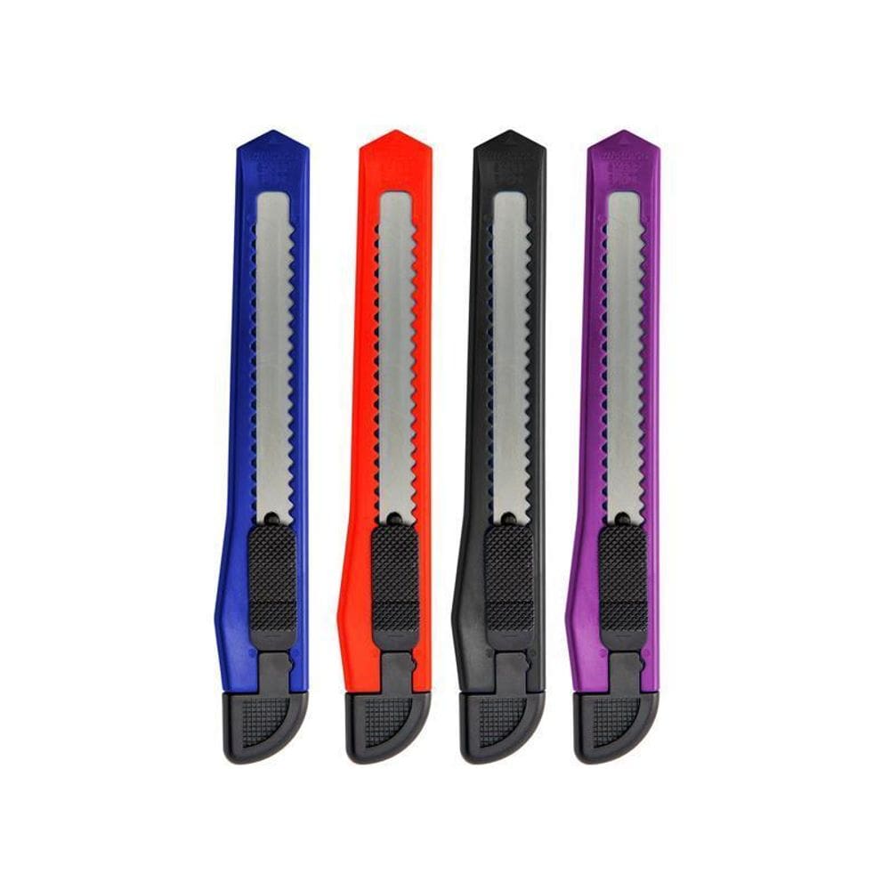 Estilete Estreito Plástico Bazze 9Mm