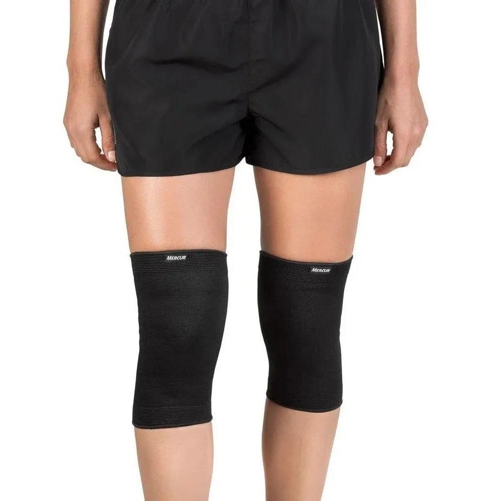 1 Par Joelheira Elástica Mercur Preto G