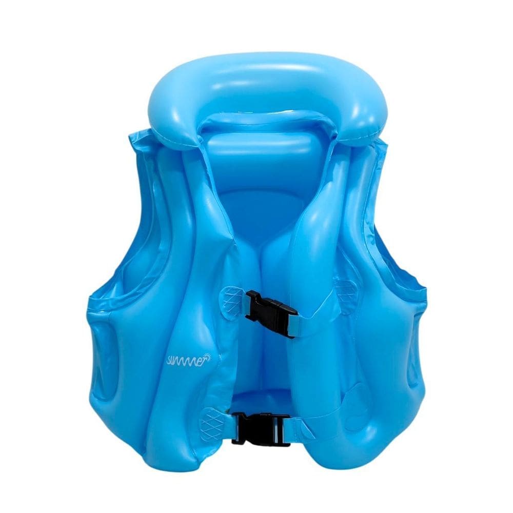 Colete Boia Flutuador Inflável Infantil Até 30 Kg Piscina