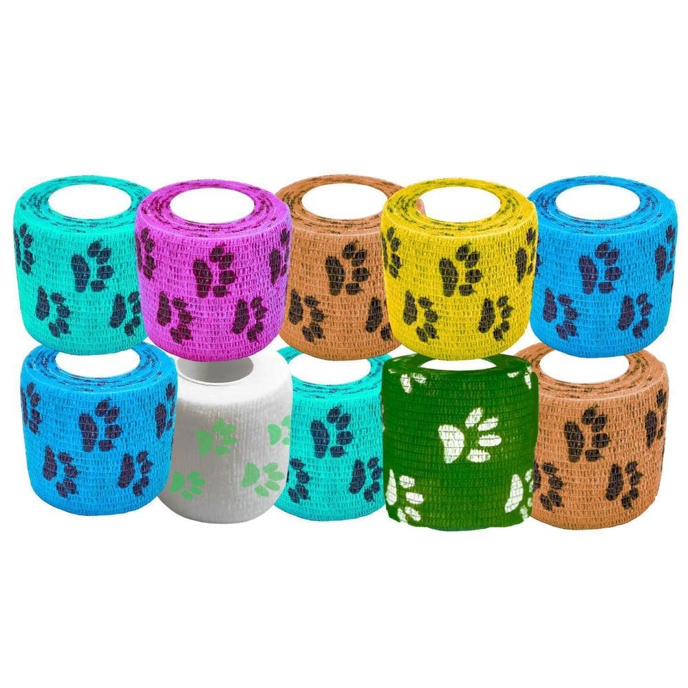 Kit 10 Bandagem 5Cm X 2Mt - Patinhas