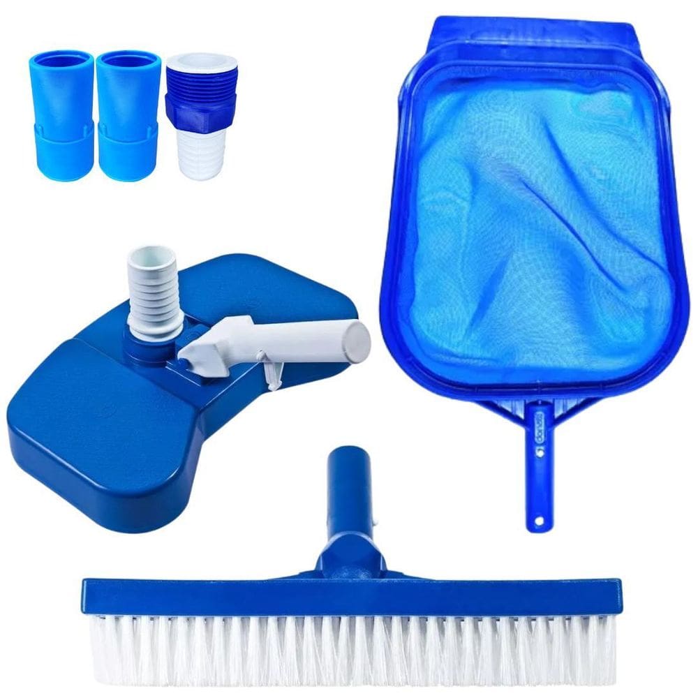 Kit Limpeza Para Piscinas De Fibra/Vinil/Alvenaria Compacto