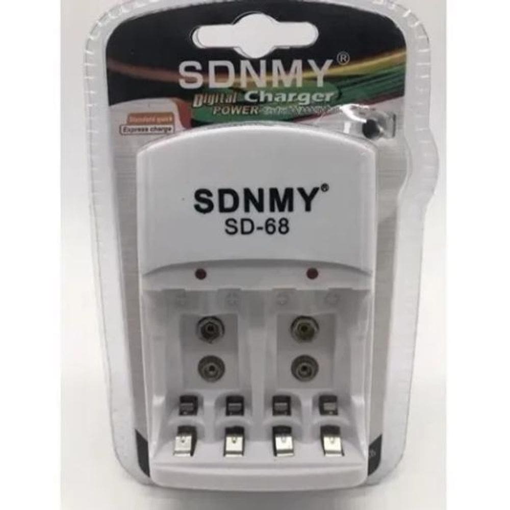 Carregador De Pilhas Sdnmy Digital Charger Power Sd-68