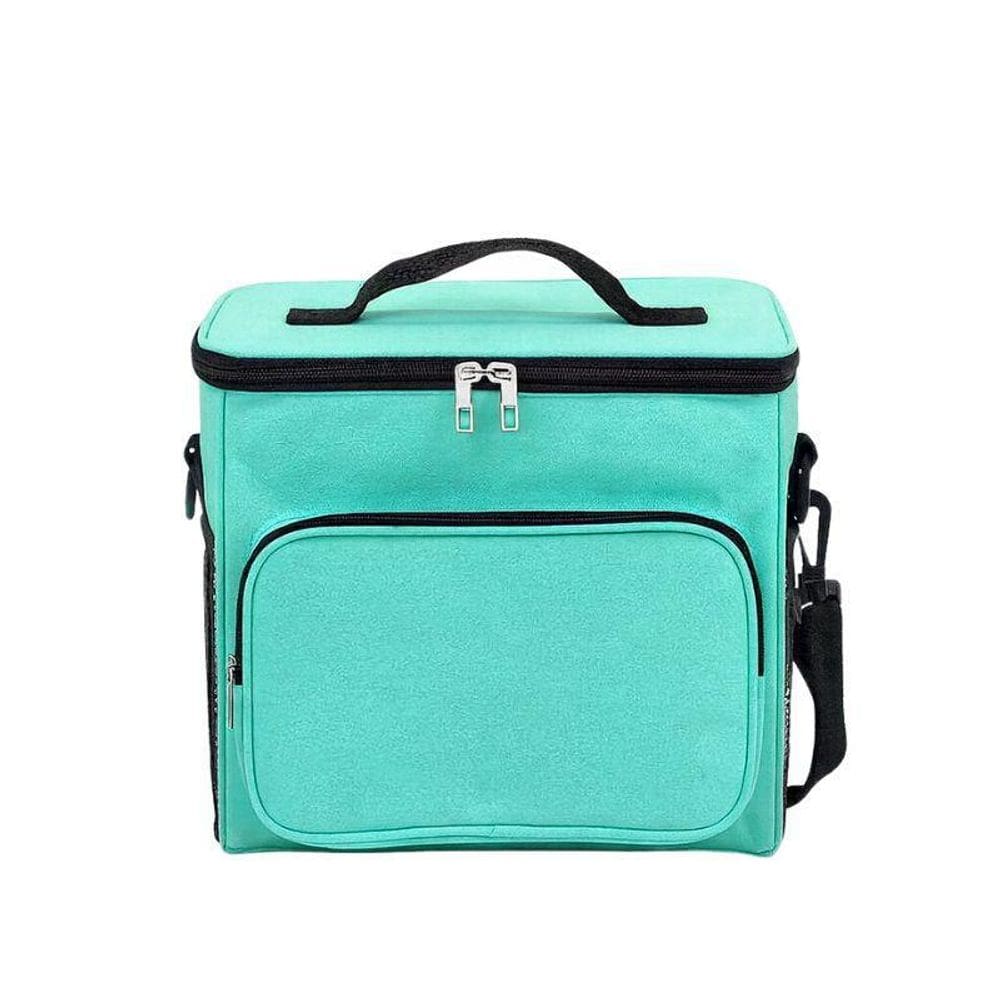 Bolsa Térmica Verde Isolamento Térmico Bolso Frontal