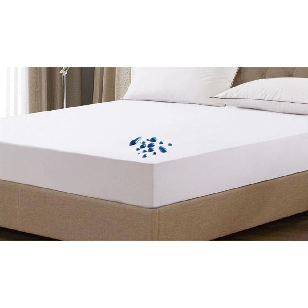 Capa Protetora Para Colchão Casal Impermeável Sultan Branco