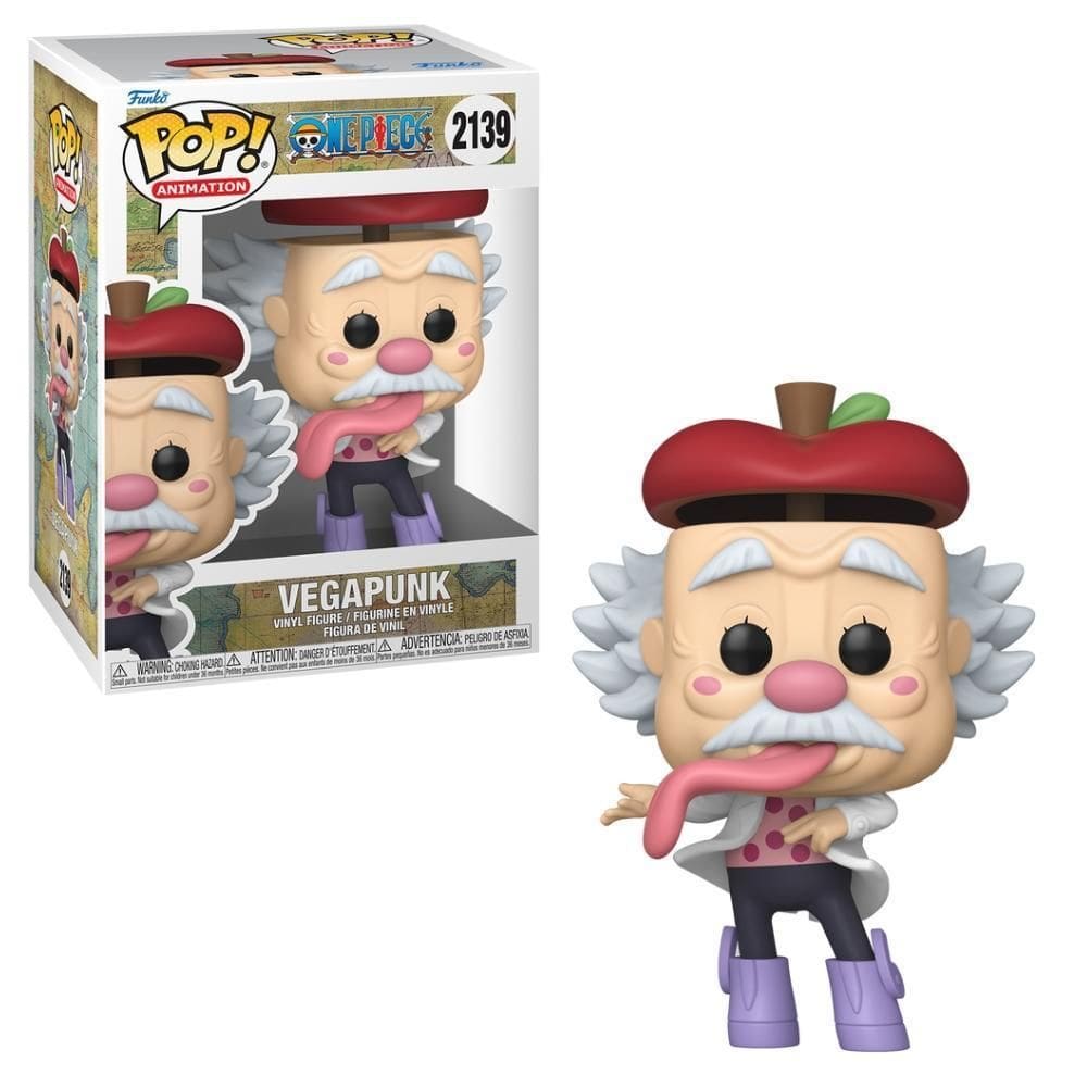 Boneco Funko Pop One Piece Egghead - Dr Vegapunk