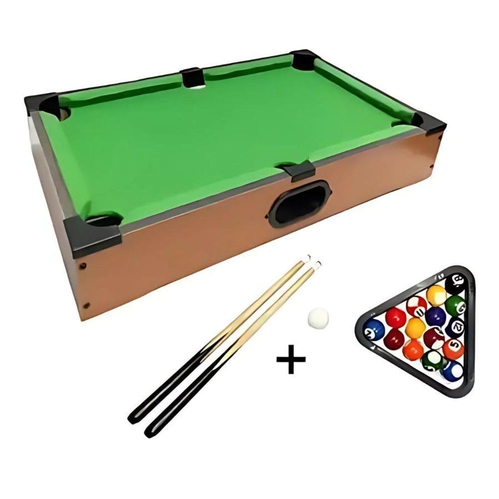 Mesinha Sinuca Infantil - Portátil E Perfeita Brincadeiras