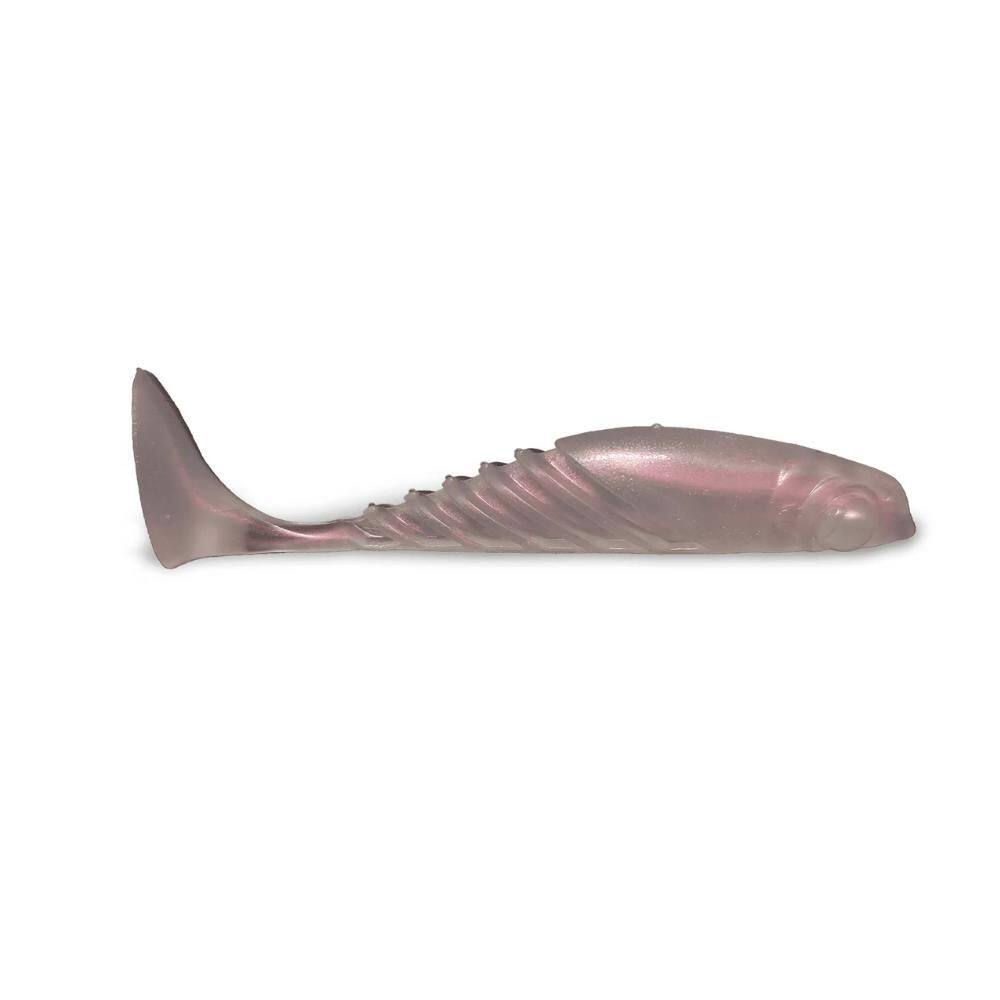 Isca Artificial Shads Slow Shad Pink Shine 9Cm Monster3X 3Un