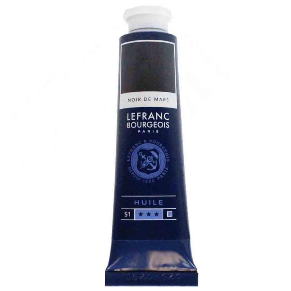 Tinta Oleo Fine Lefranc & Bourgeois 271 Mars Black 40Ml