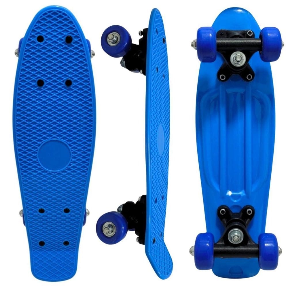 Skate Infantil Mini Cruiser Completo Montado Até 25 Kg