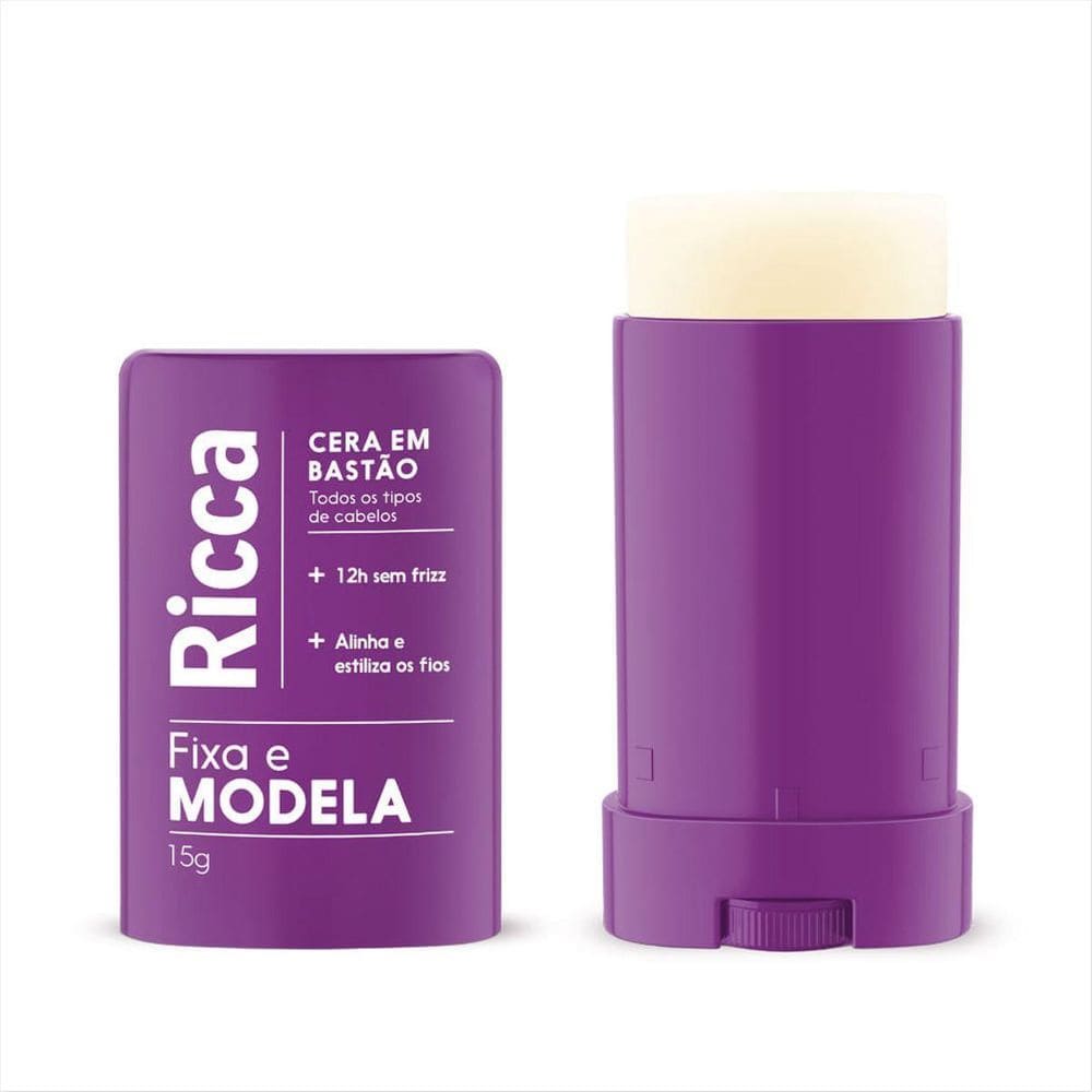 Ricca Cera Fixadora Em Bastão 15G
