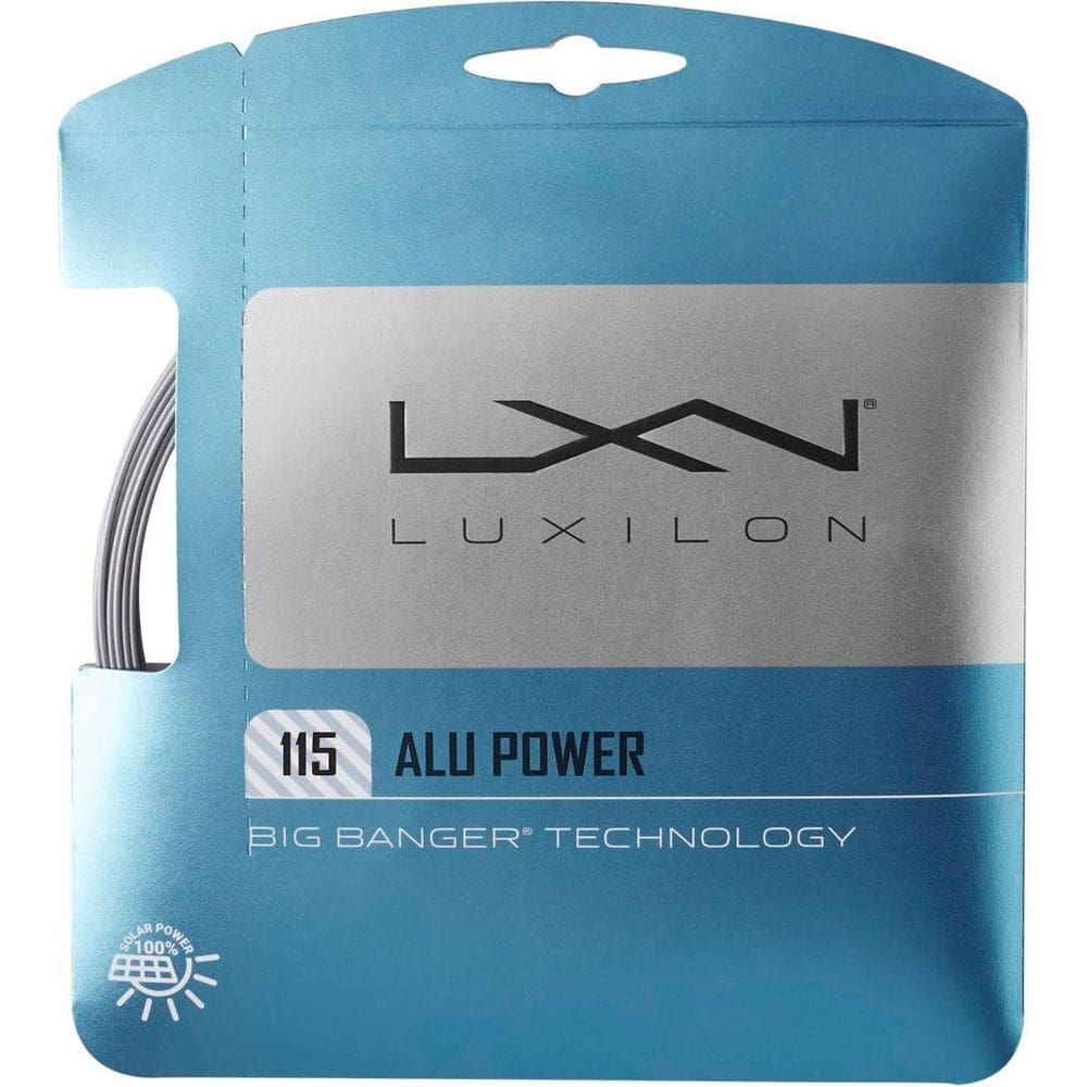 Corda Para Raquete Lux Alu Power 115 Prata - Wilson