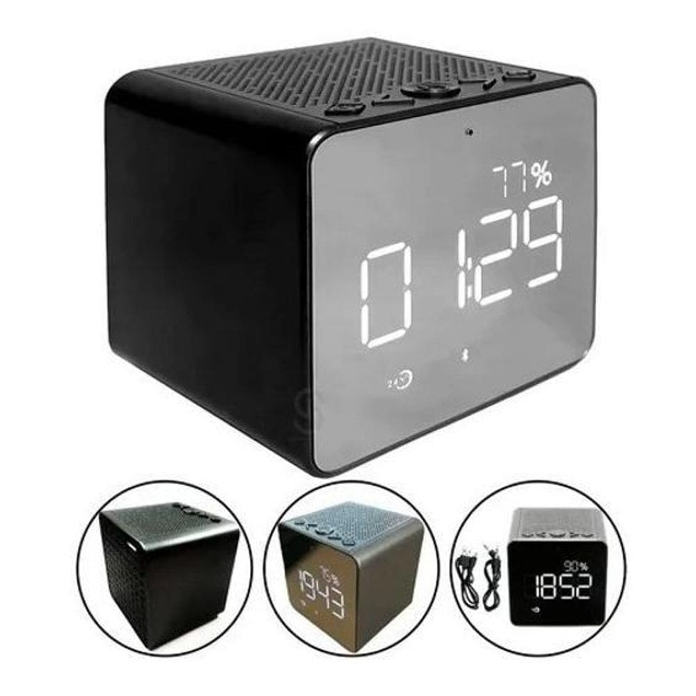 Radio Relogio Lelong Le-673 Usb/Fm/Bluetooth