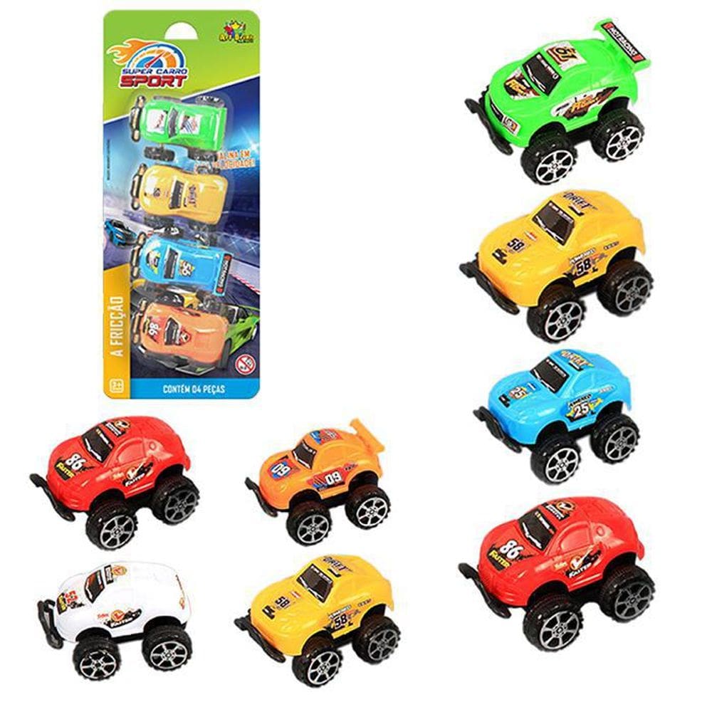 Carro Friccao Com 4