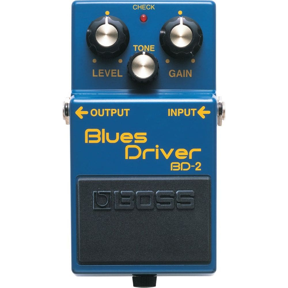 Pedal de efeitos de guitarra BOSS BD-2 Blues Driver Distortion