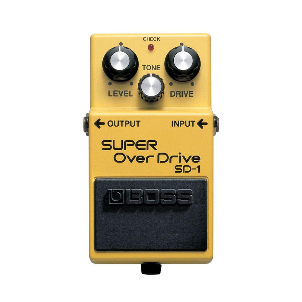Pedal Overdrive BOSS SD-1 Super para guitarra elétrica
