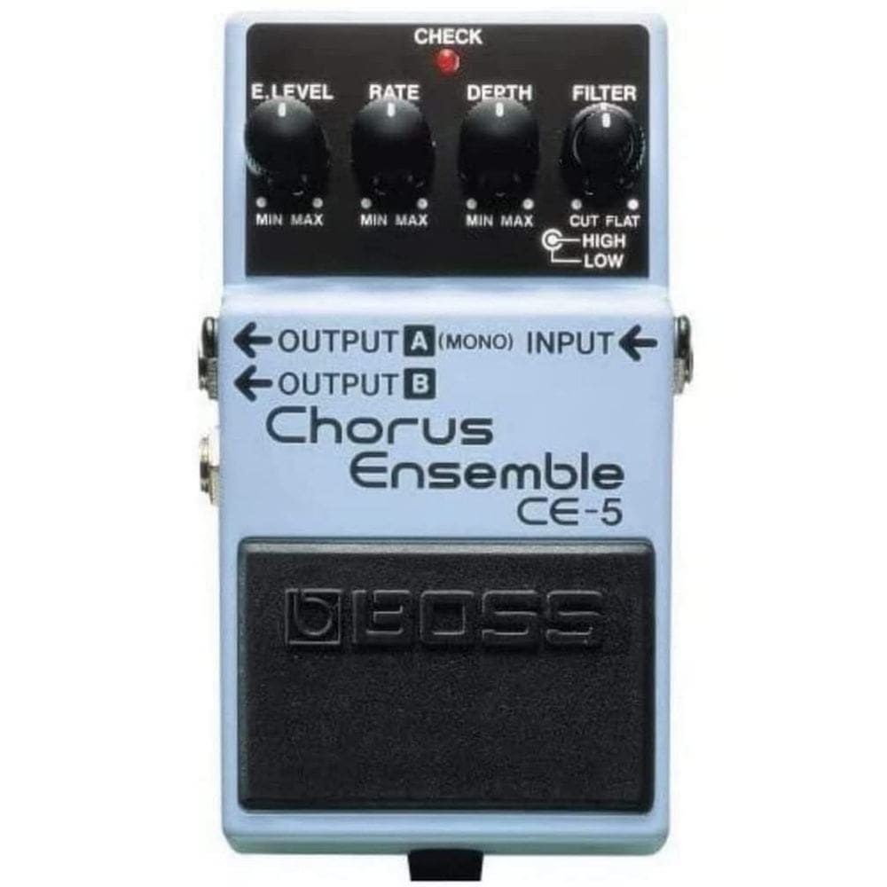 Pedal Chorus Ensemble BOSS CE-5 Estéreo para Guitarra