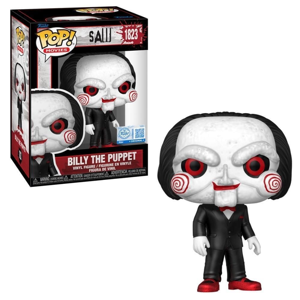 Boneco Funko Pop Exclusivo Jogos Mortais - Boneco Billy