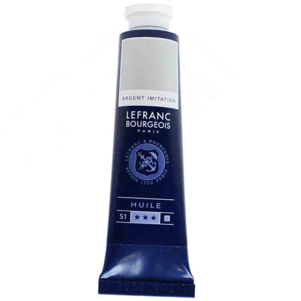 Tinta Óleo Fine Lefranc & Bourgeois 710 Silver Hue 40Ml
