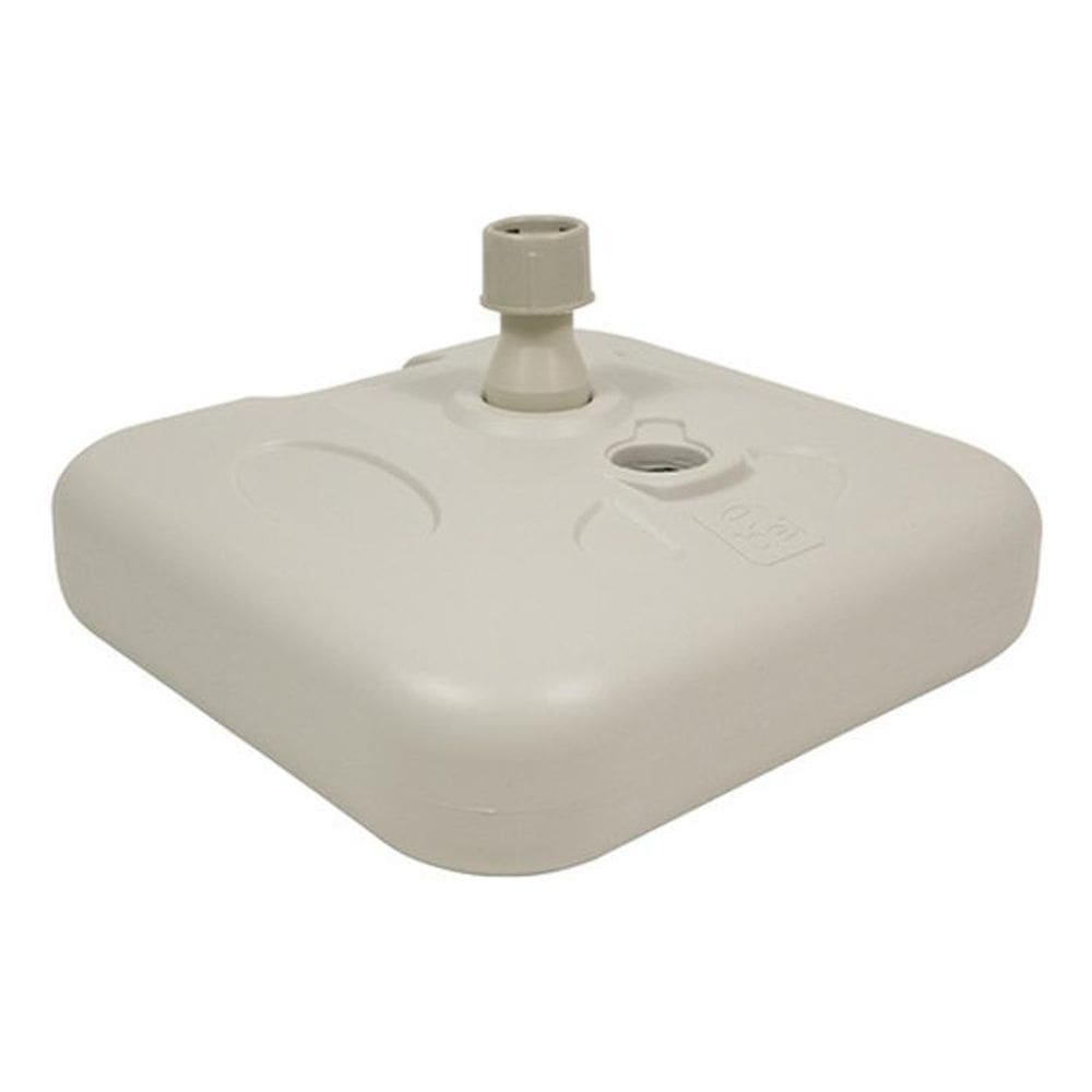 Base Para Ombrelone Plastico 18 L Branco - Belfix - Branco