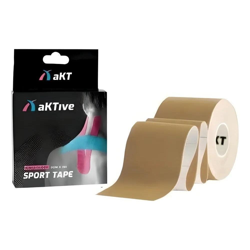 2X Aktive Tape Bandagem Elástica Aktive Sport Fita Kinésio 5