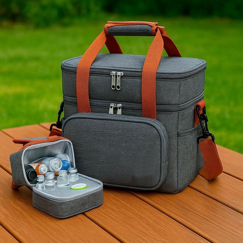 Bolsa Térmica Compacta Escola Bolsinha Multiuso