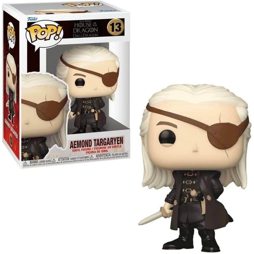 Funko Pop Aemond Targaryen 13 Game Of Trhones A Casa do Dragão House Of The Dragon