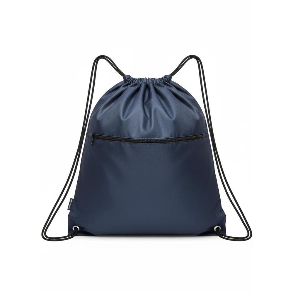 Bolsa Saco Mochila Esportiva Poliéster Academia - Preto