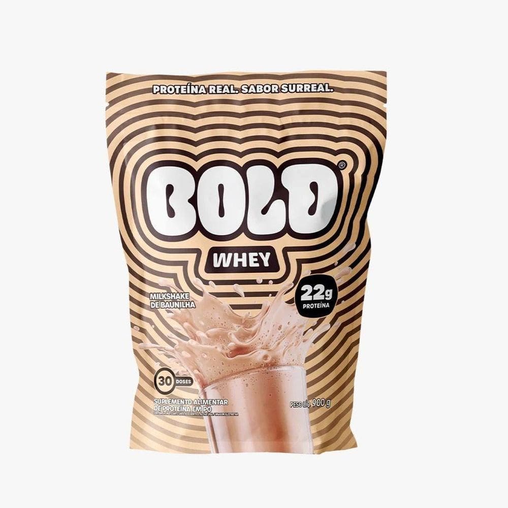 Bold Whey Refil 900G - Sabor: Milkshake De Baunilha