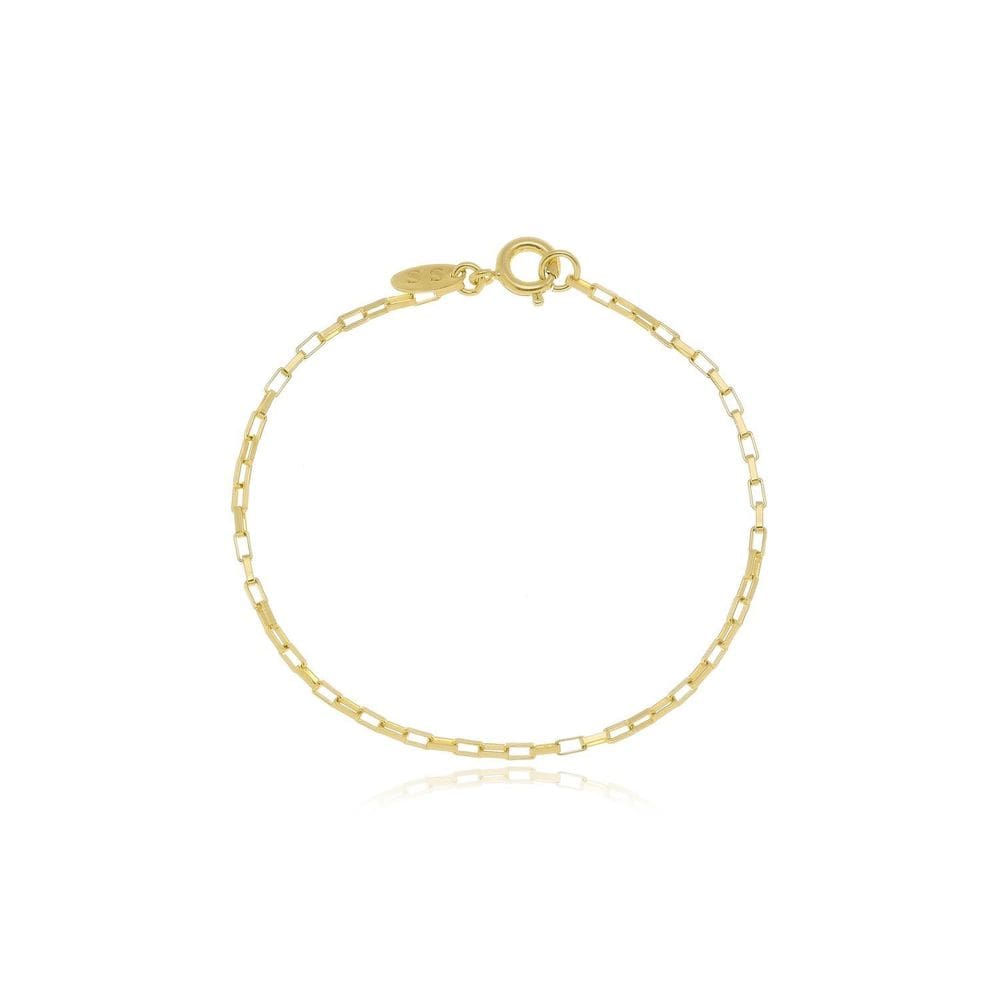 Pulseira Infantil Banhada A Ouro 18K