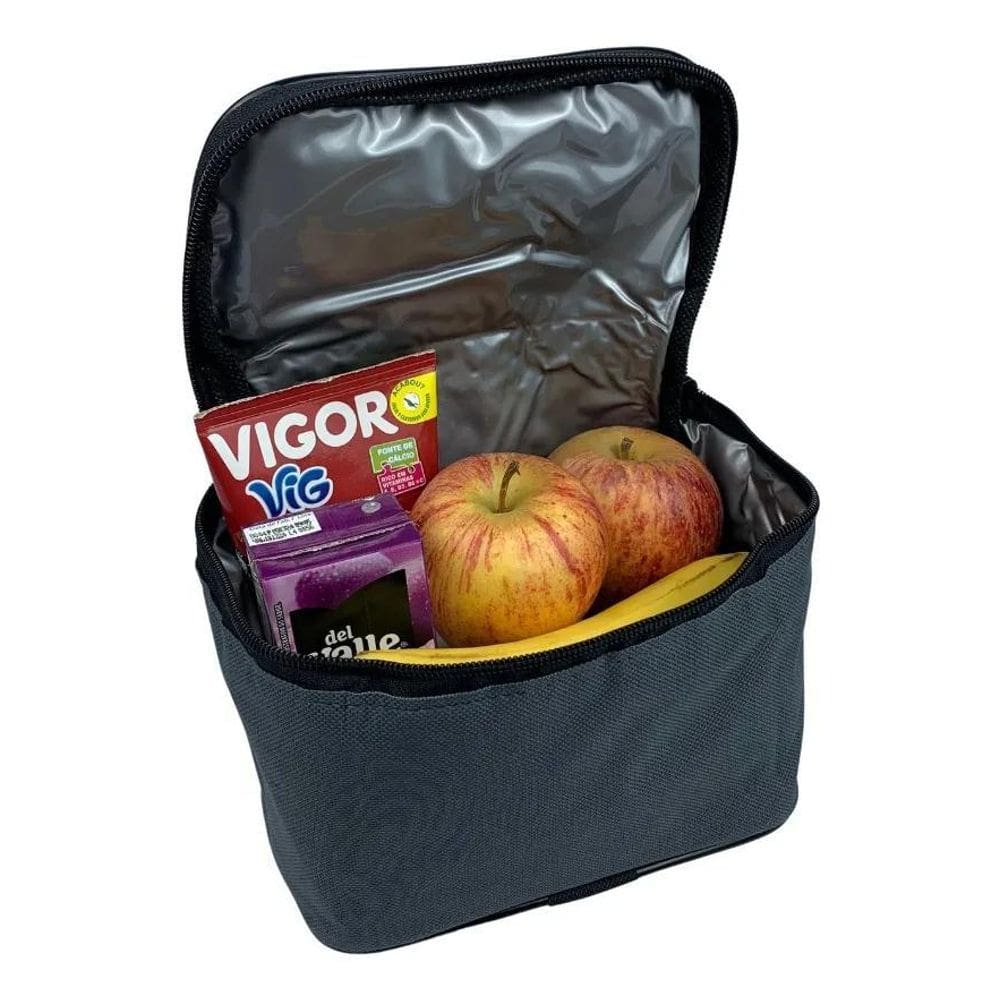 2X Bolsa Marmita Frasqueira De Mão Térmica Masculina Necessa