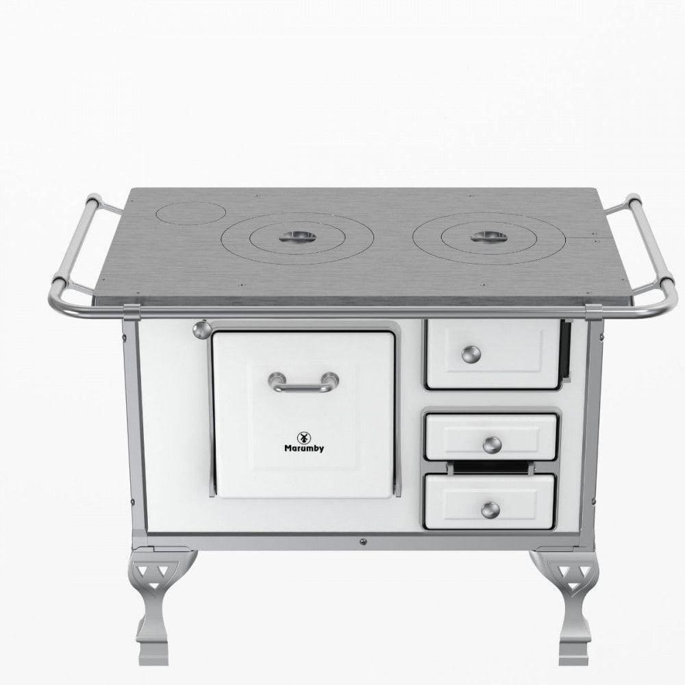 Fogão A Lenha 2 Bocas Marumby Nr 1 Saída Chaminé Esquerda