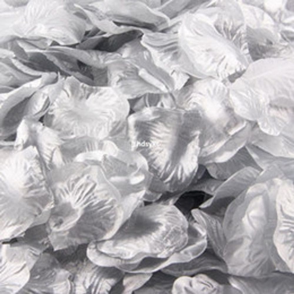 Kit Pétalas Artificiais Decoração Casamento Prata