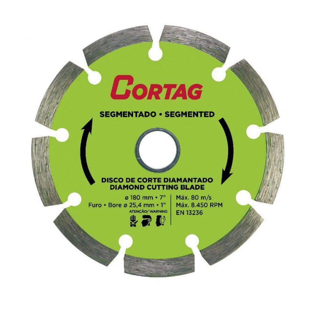 Disco Diam 180Mm Segmentado Cortag