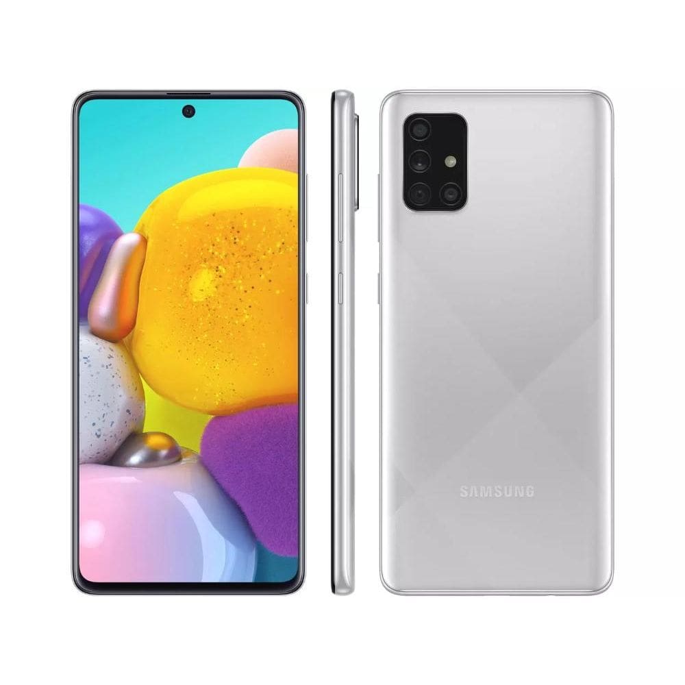 USADO Samsung Galaxy A71 128 GB Cinza Bom (usado)