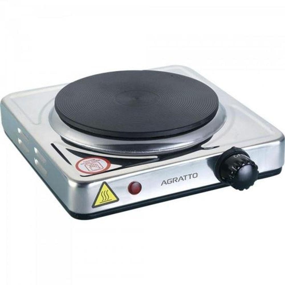 Fogão Elétrico Agratto Fma02 1500W Cinza 220V