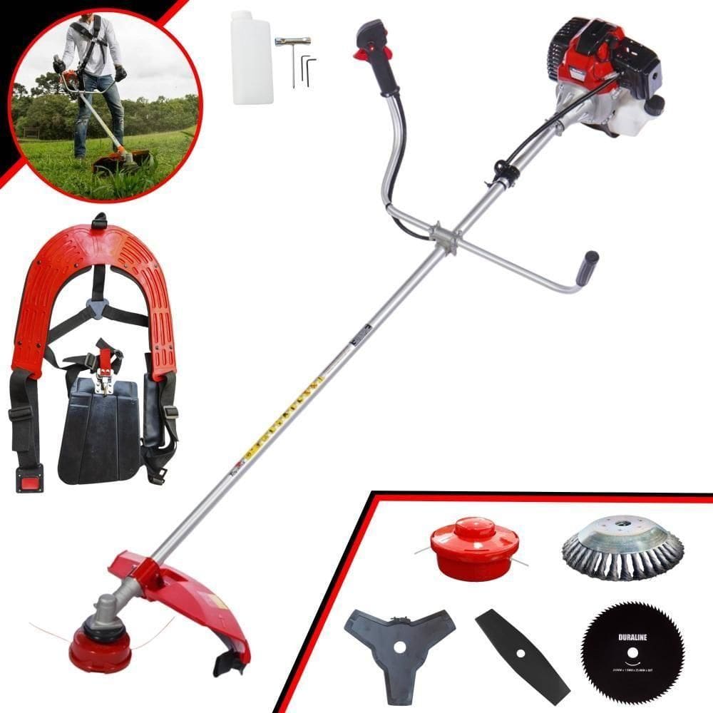 Roçadeira Rt52-l Toyama 52cc 2hp 2 Tempos Completa 5 Em 1