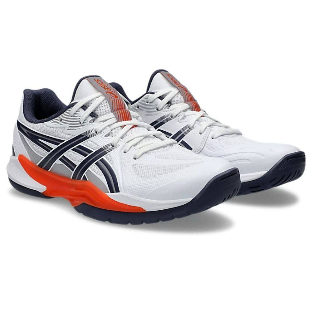 Tênis ASICS Powerbreak FF Masculino - Branco+Laranja | Extra